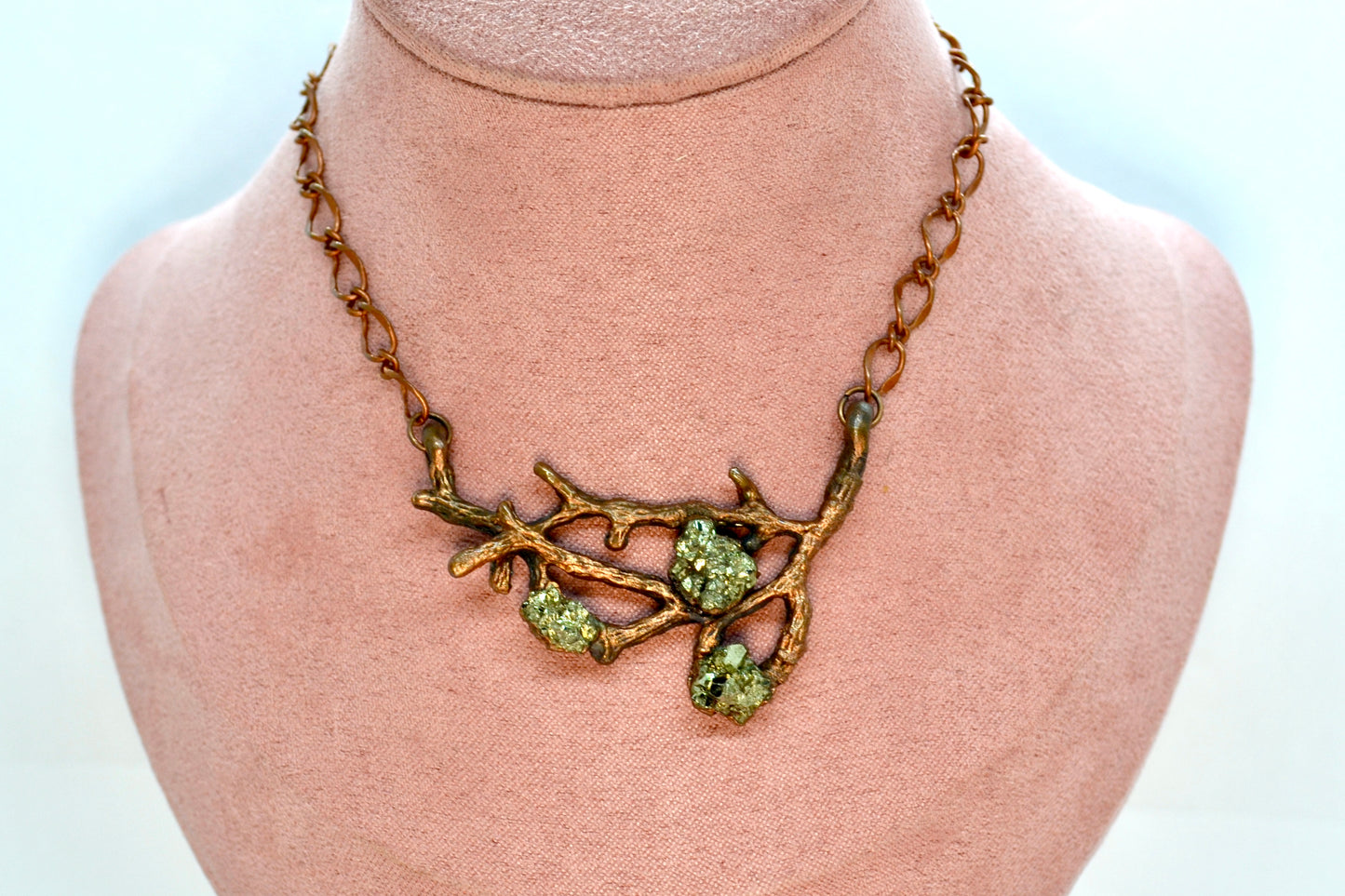 "Pyrite Grove" - Necklace