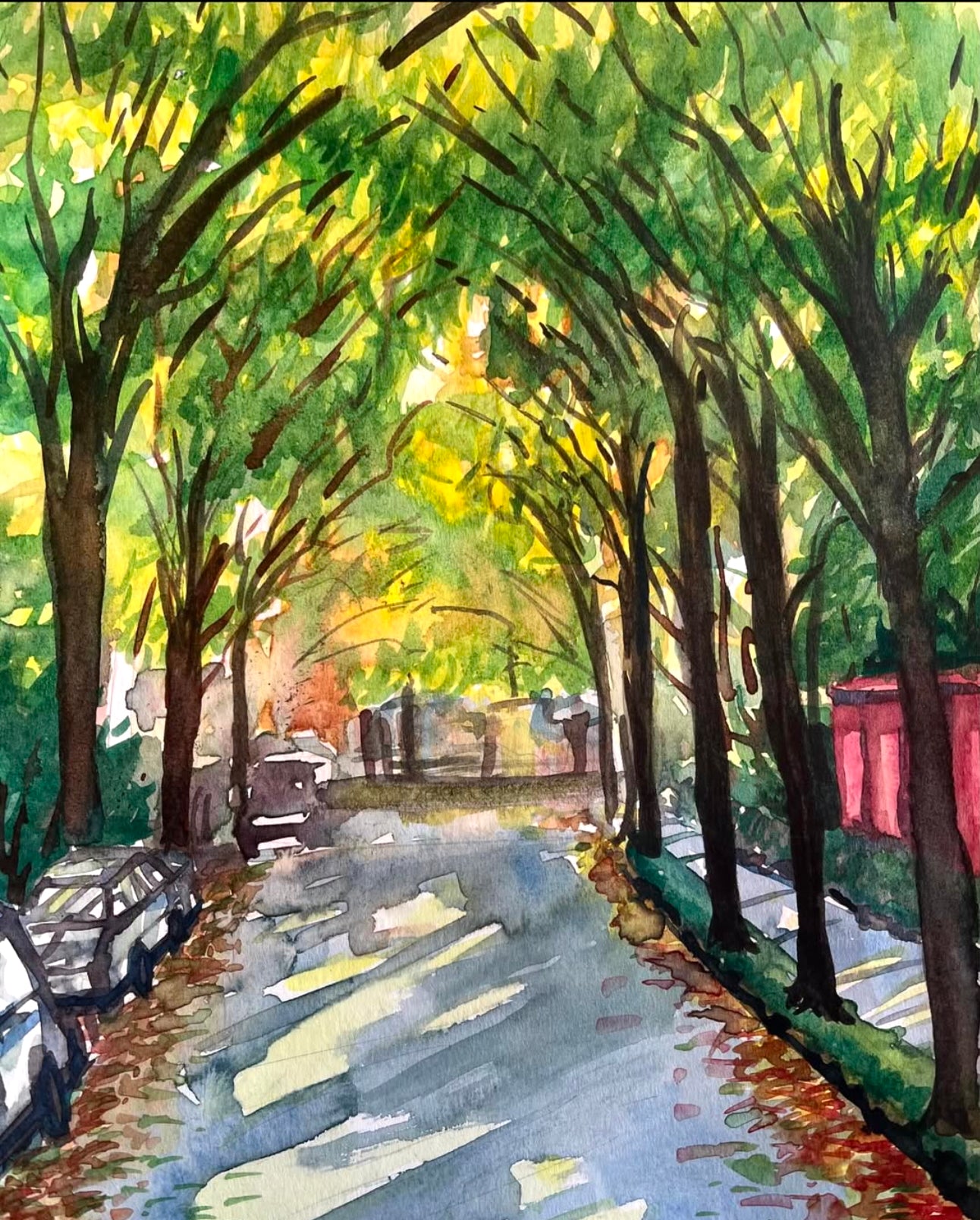 "Autumn Halo" - Limited Edition Print by Sam Poulin