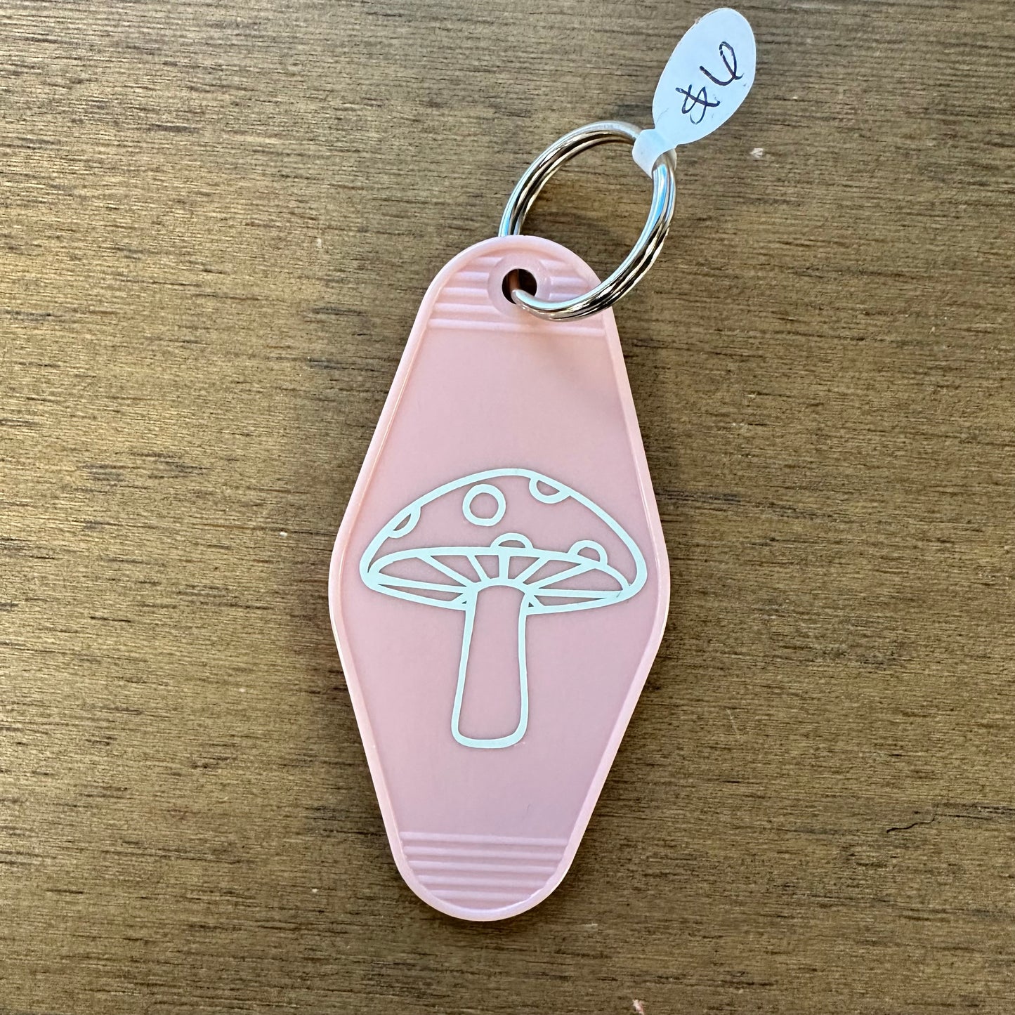 Pink "Born Wild" Keychain