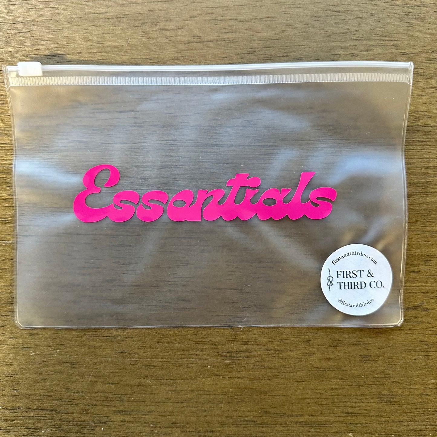 Clear Accessory/Pencil Bag - Essentials