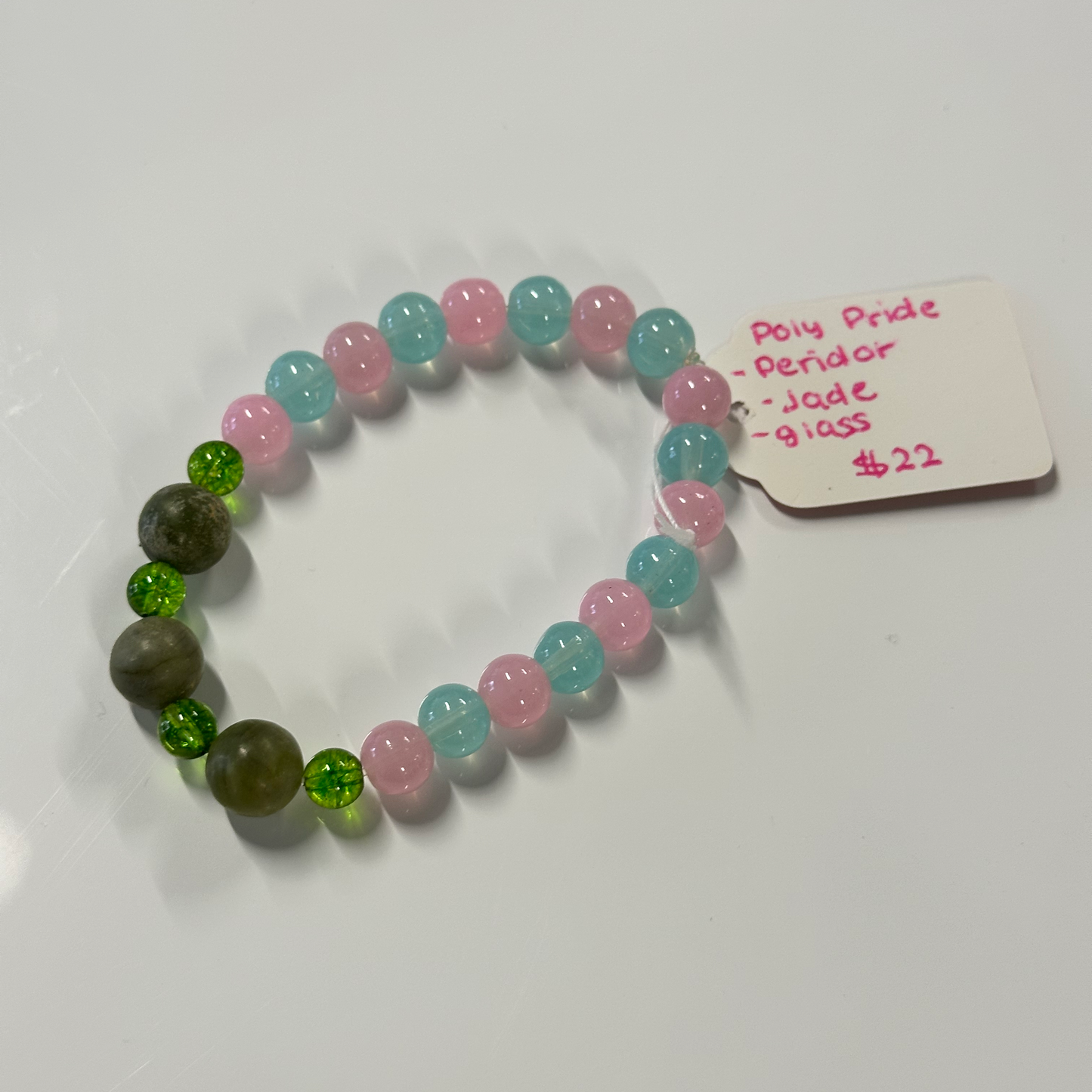 Polysexual Pride Bracelet