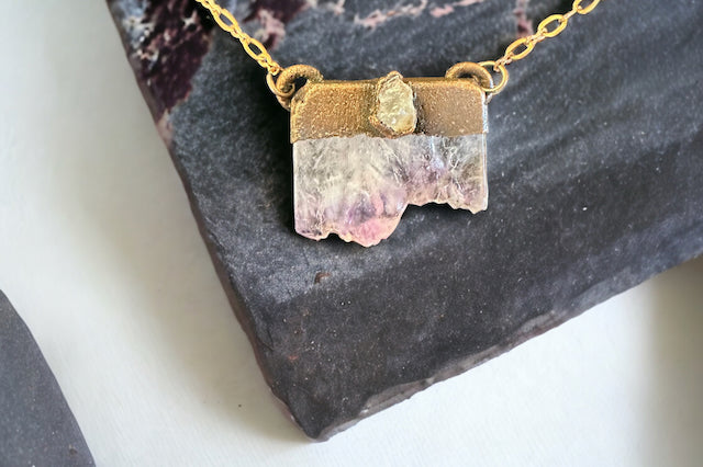 "Purple Perfection" - Necklace