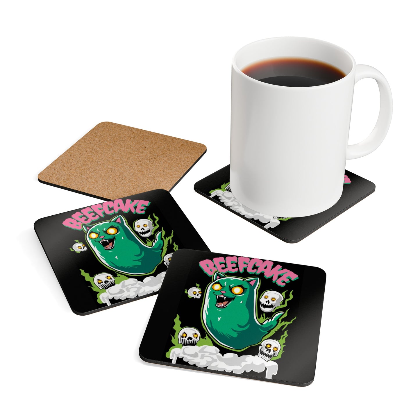 BEEFCAKE Coaster Set