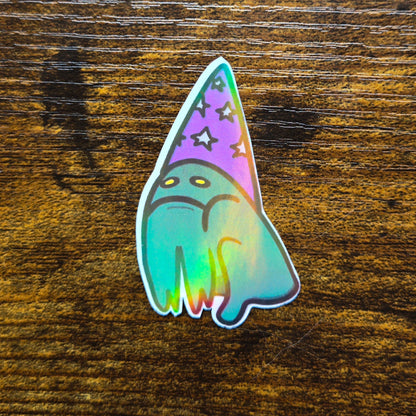 Magic Toad Holographic Sticker