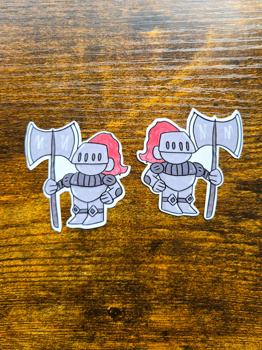 Lil Knights Vinyl Sticker