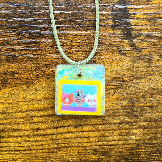 Family Photo Necklace