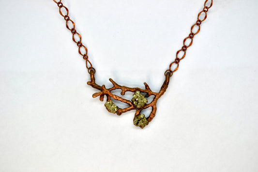 "Pyrite Grove" - Necklace