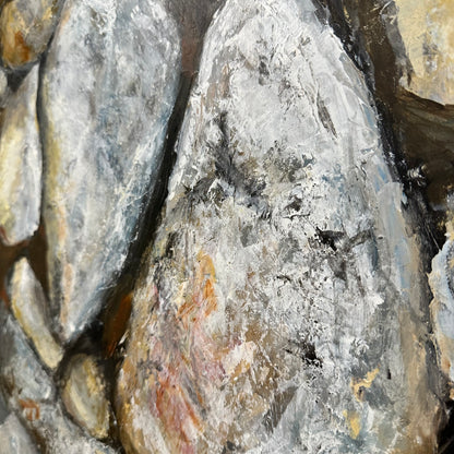 "Rocks" - original acrylic painting