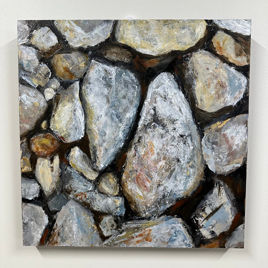 "Rocks" - original acrylic painting