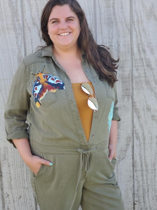 Beauty in the Little Things | Upcycled Jumpsuit