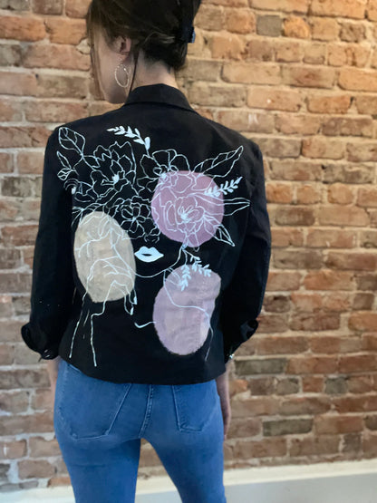 Just Watch Me | Upcycled Jacket