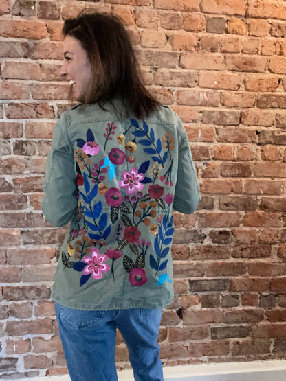 Spring Bloom | Upcycled Jacket