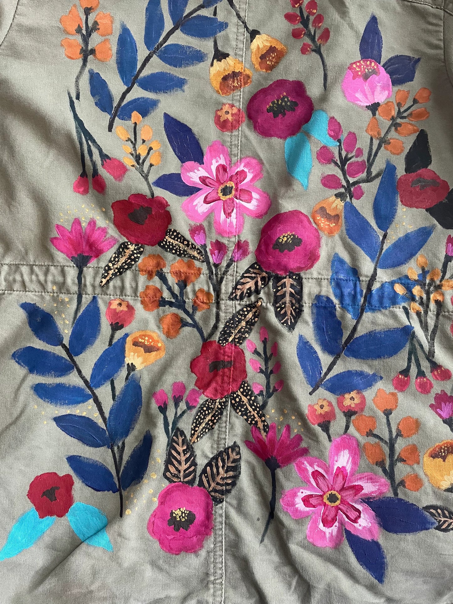 Spring Bloom | Upcycled Jacket