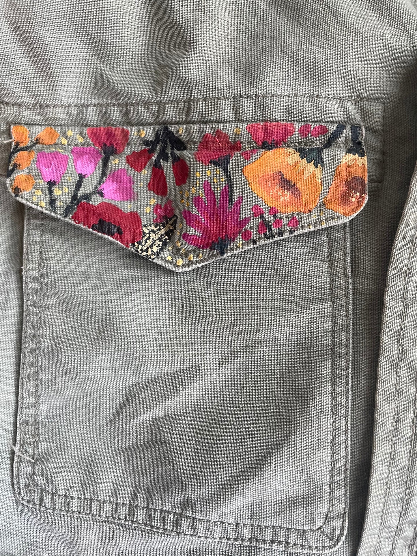 Spring Bloom | Upcycled Jacket