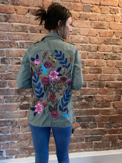 Spring Bloom | Upcycled Jacket