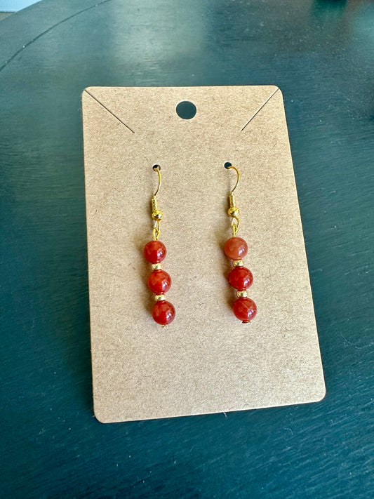 Carnelian Earrings