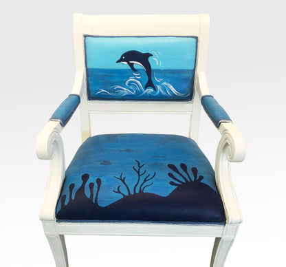 A Pair of Dolphin Chairs