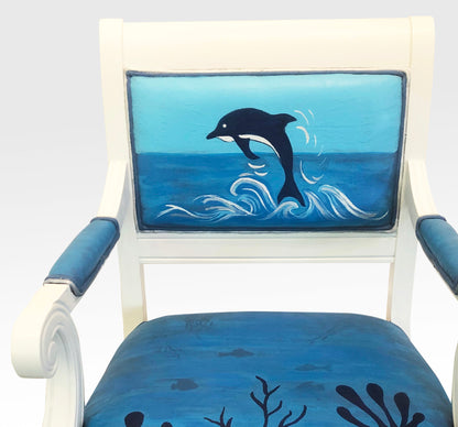 A Pair of Dolphin Chairs