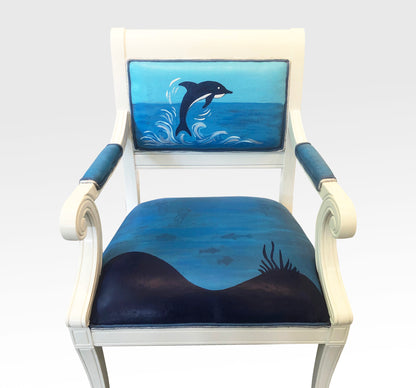 A Pair of Dolphin Chairs