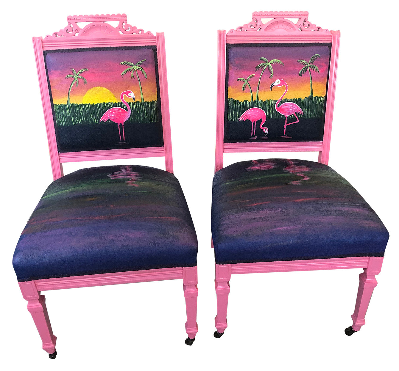 A Pair of Flamingo Chairs