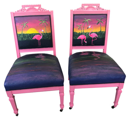 A Pair of Flamingo Chairs