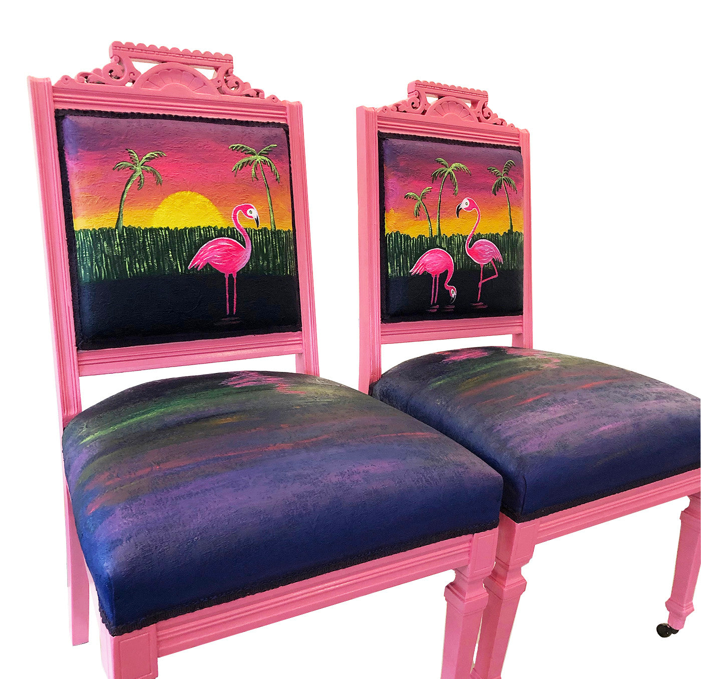 A Pair of Flamingo Chairs