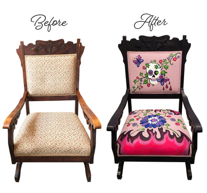 Skull & Ivy Rocker