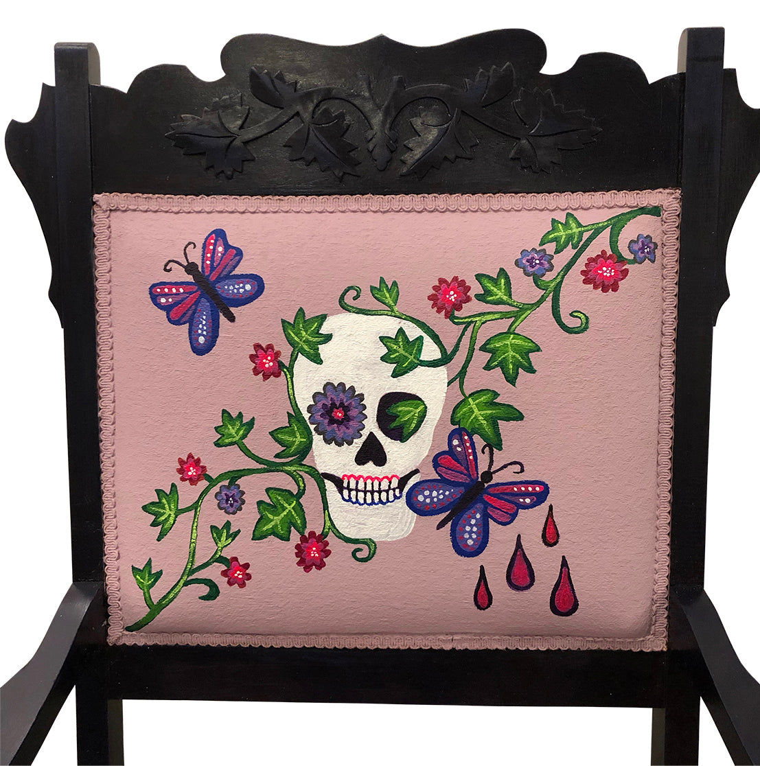 Raffle Item ($10 per entry) - Skull & Ivy Rocker!