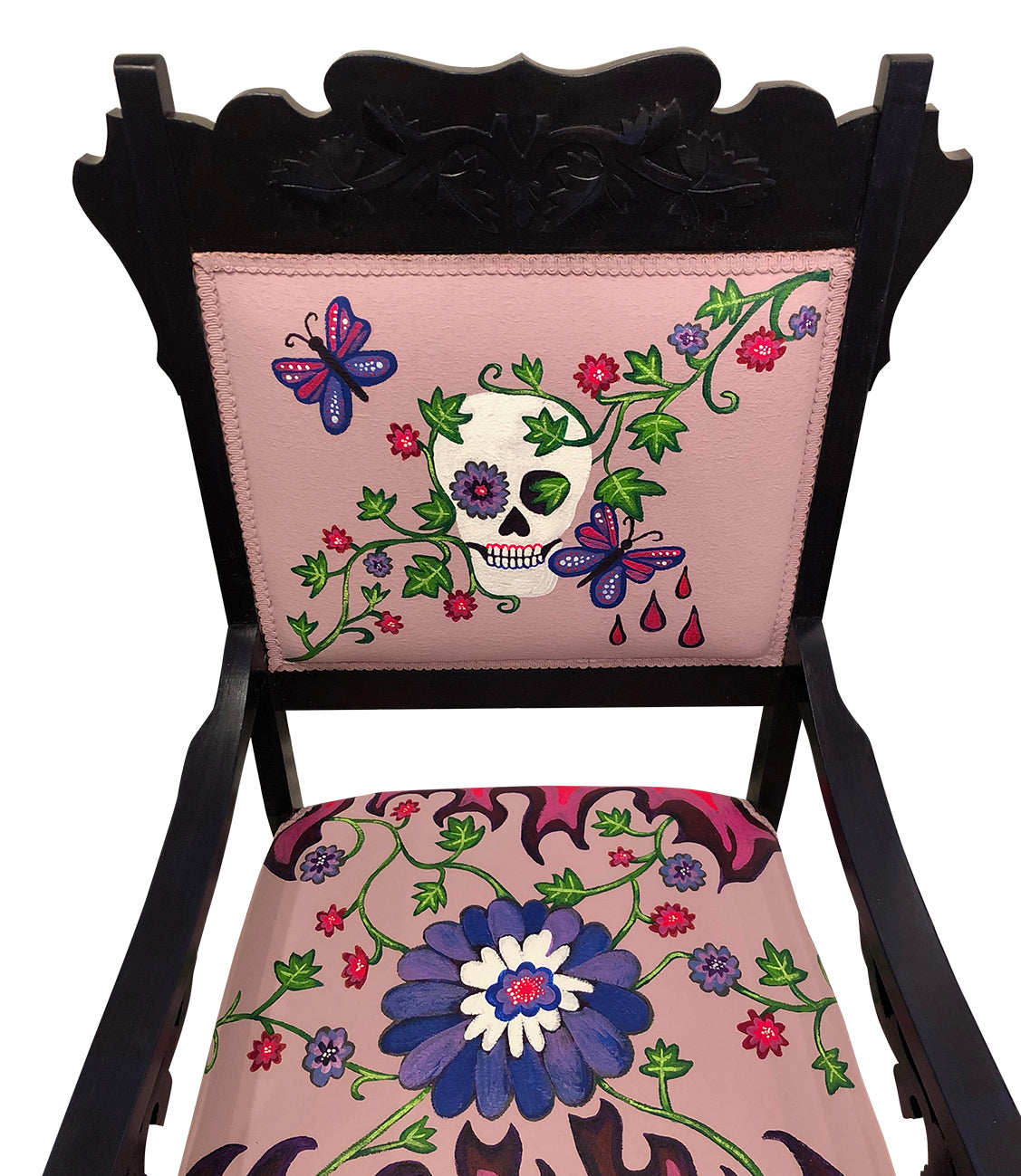 Raffle Item ($10 per entry) - Skull & Ivy Rocker!