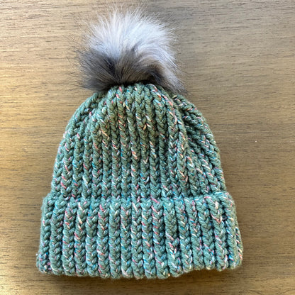 Green Knit Hat