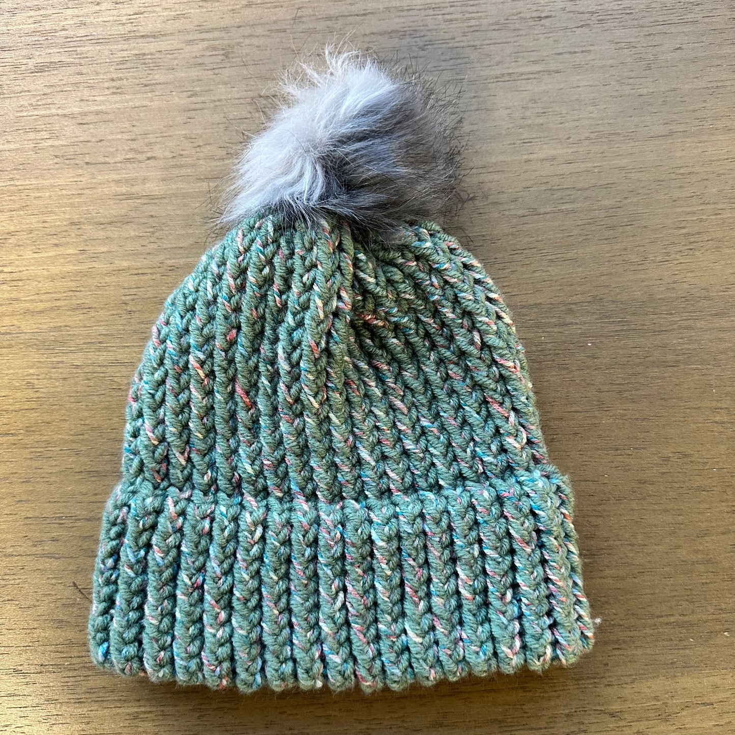 Green Knit Hat