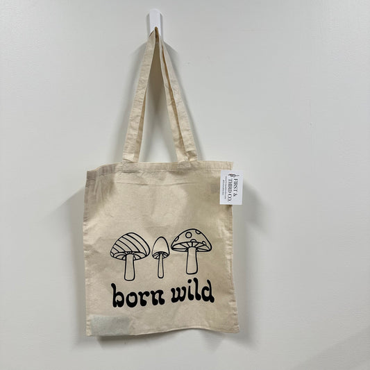 Tote Bag - "born wild"