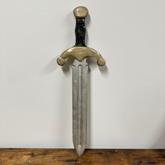 Handmade Wood Sword - Carved from Pine (Painted)