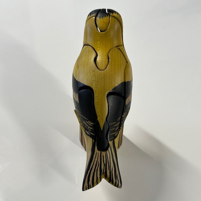 "Goldfinch"" - Handcrafted Wood Chapman Puzzle