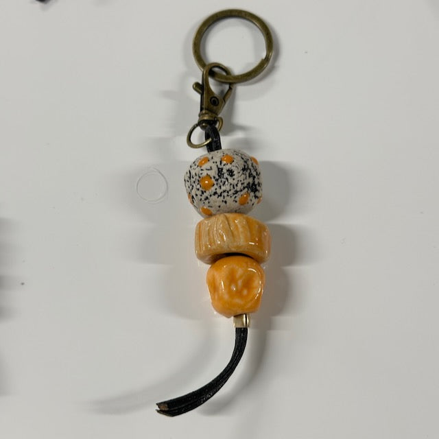 Porcelain Keychain - Design 2