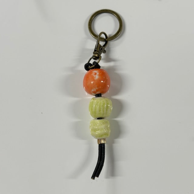 Porcelain Keychain - Design 3