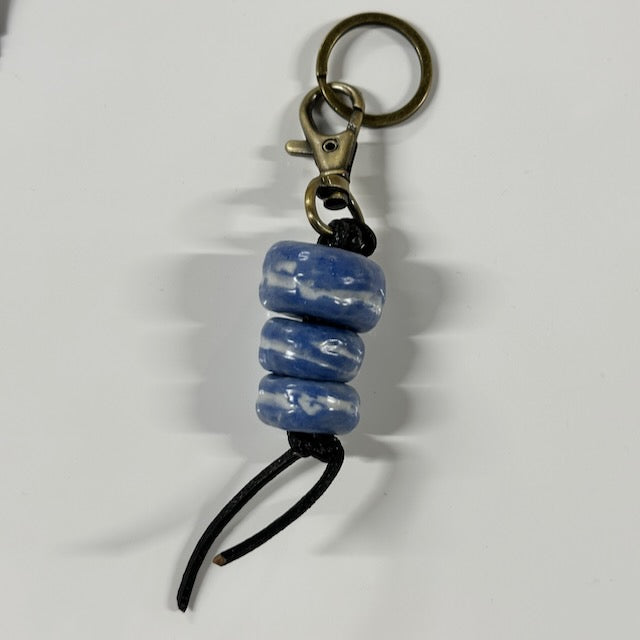 Porcelain Keychain - Design 4