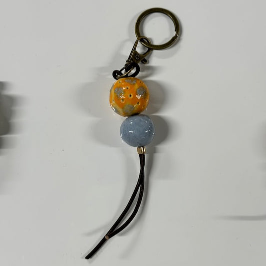 Porcelain Keychain - Design 8