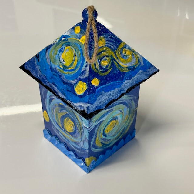 "Starry Night" Birdhouse