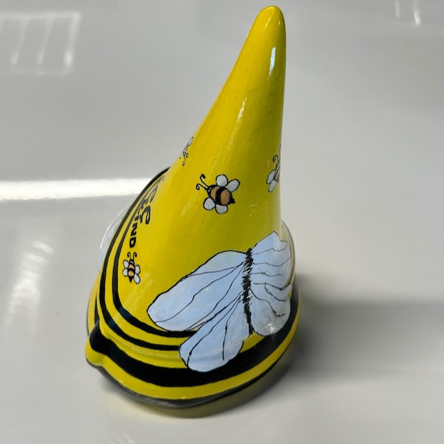 Bee Kind Ceramic Gnome