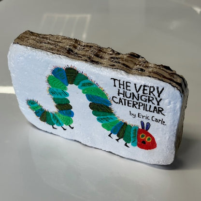 "The Very Hungry Caterpillar" - by Eric Carle (Outdoor Stone Paver)