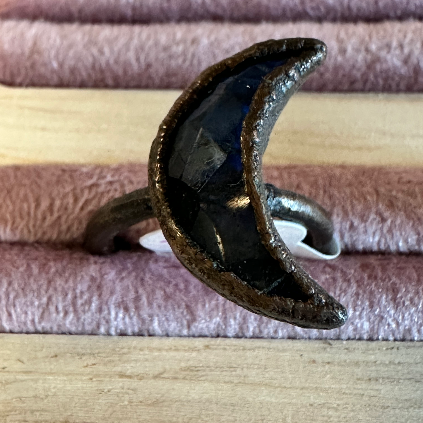 Ring with Labradorite