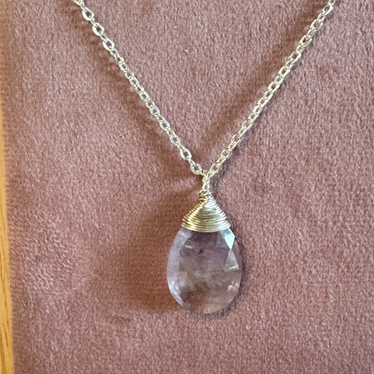 Necklace with Amethyst