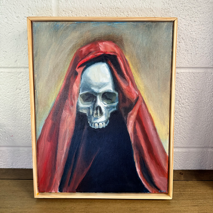 "The Crimson Ghost" - Original Oil Painting