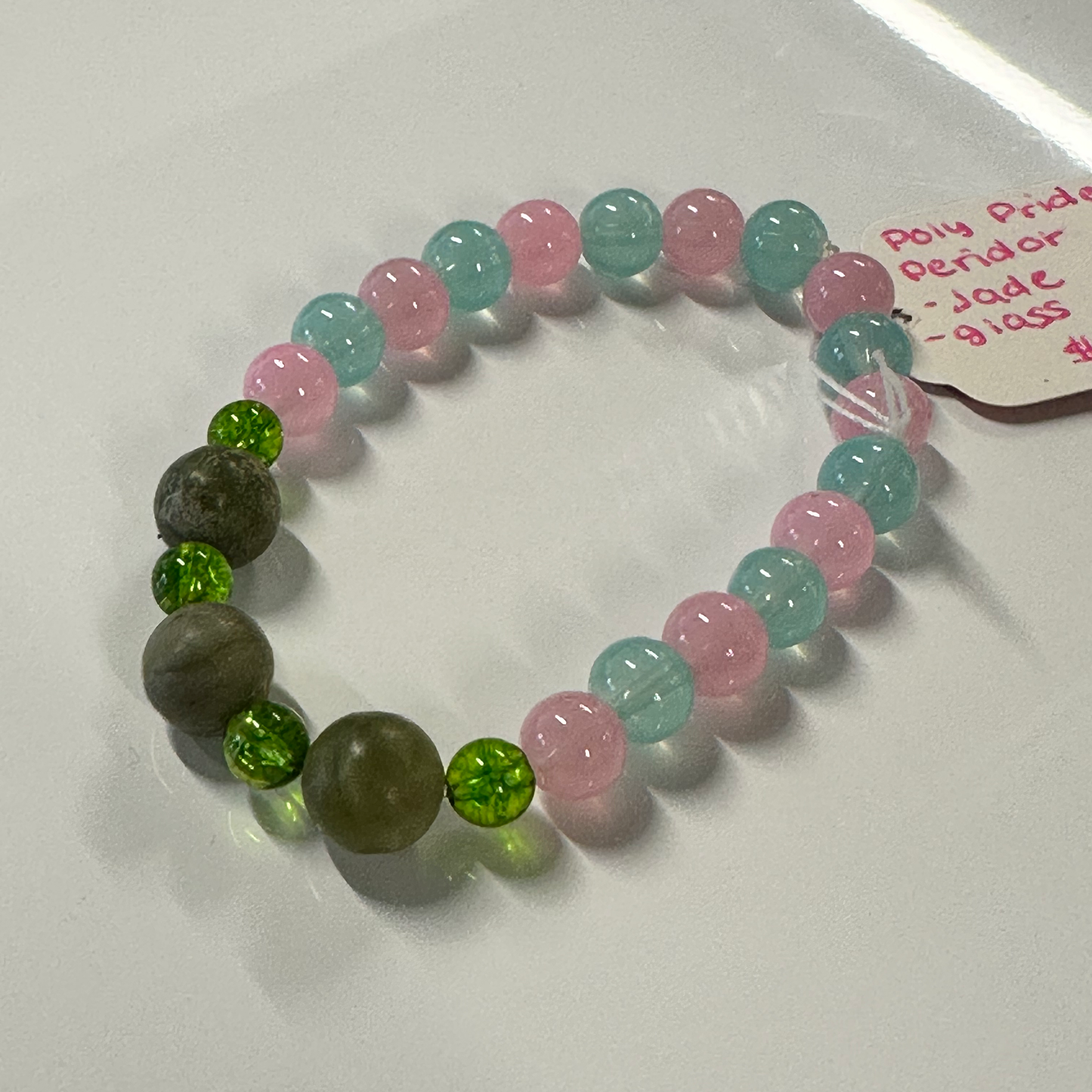 Polysexual Pride Bracelet