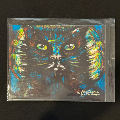 Black Cat Prints by Edgy Cat Designs