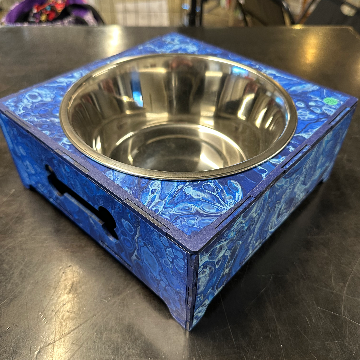 Pet Food Bowl Holder (single large)