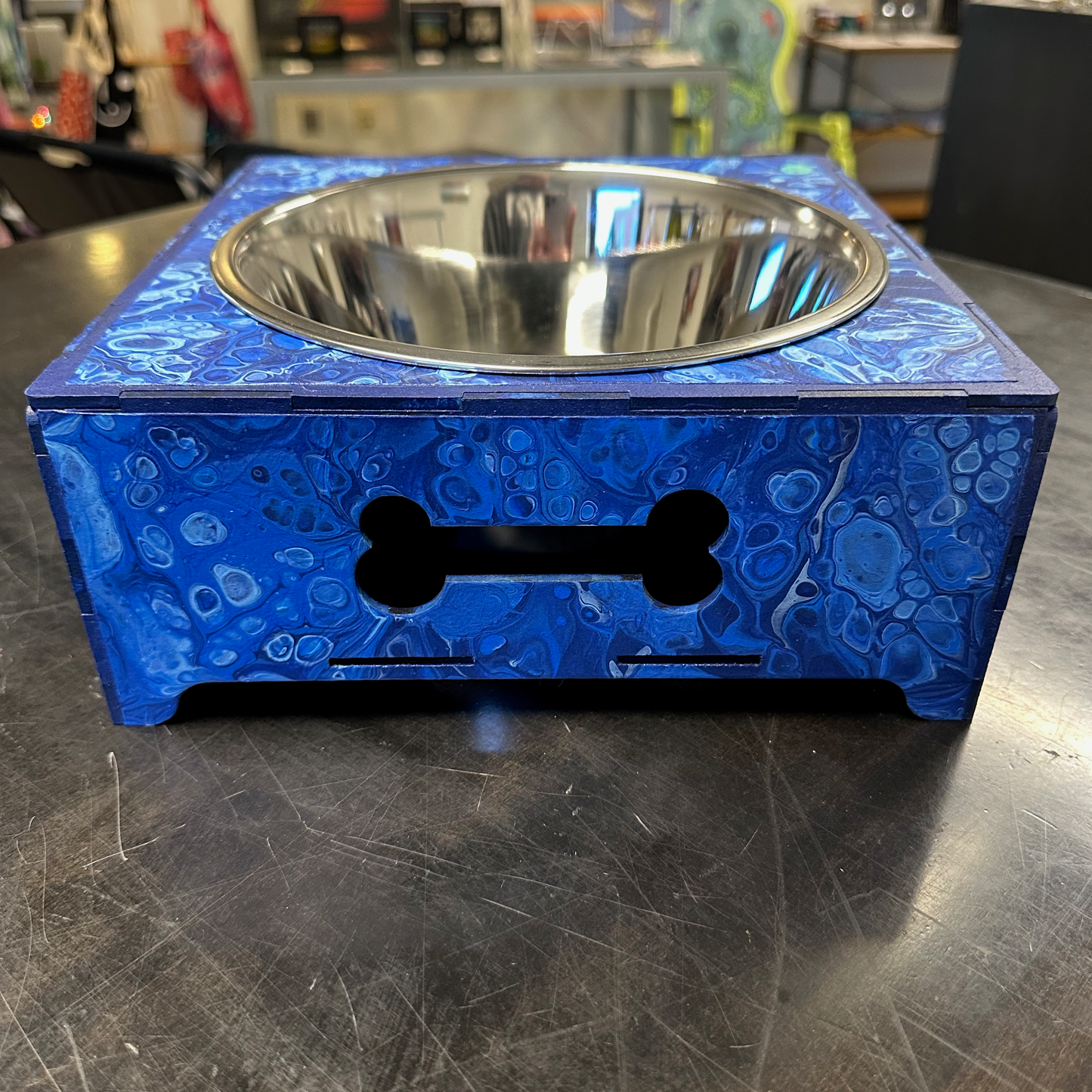 Pet Food Bowl Holder (single large)