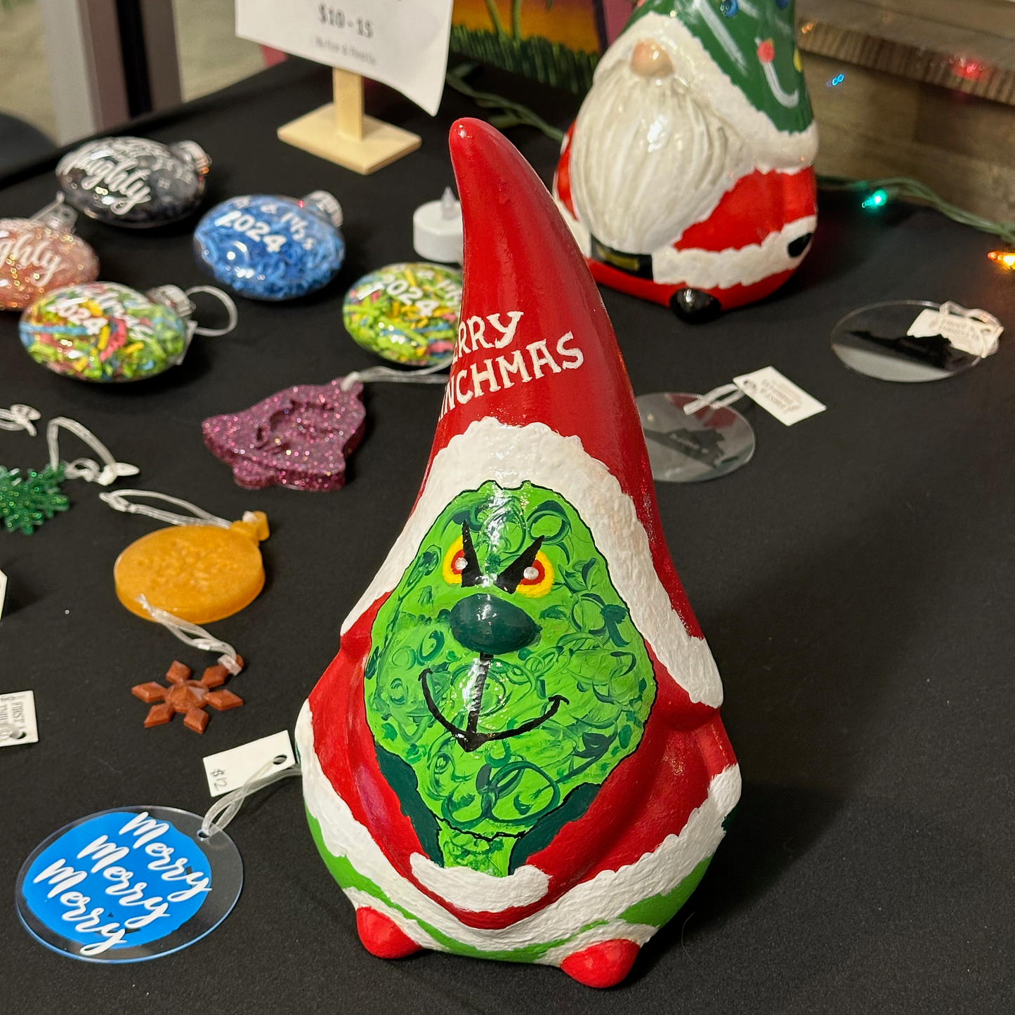 Ceramic Gnome - The Grinch