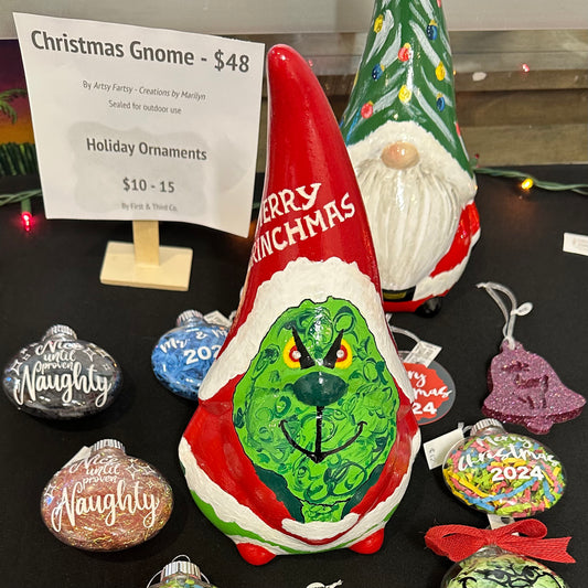 Ceramic Gnome - The Grinch